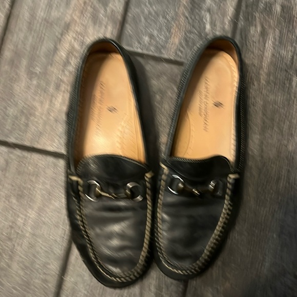 Martin Dingman Other - Martin Dingman Old Row Men’s Black Leather Horse Bit Loafer dress shoes